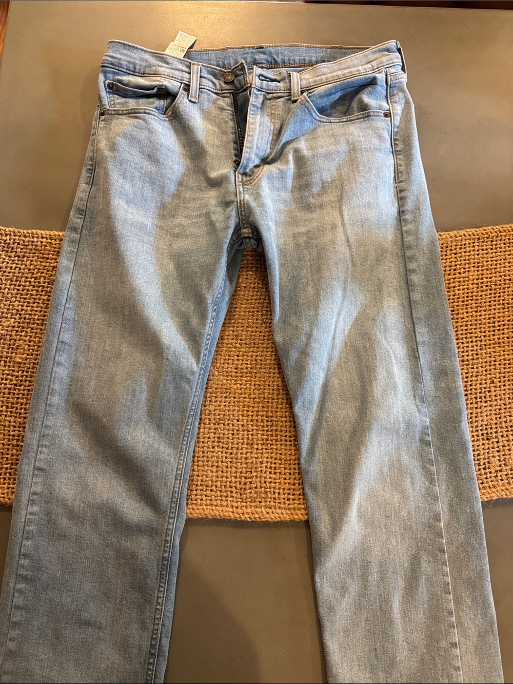 Levi's Light Blue Straight Leg Jeans